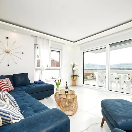Luksusowy Z Podgrzewanym Basenem I Widokiem Na Morze Appartement